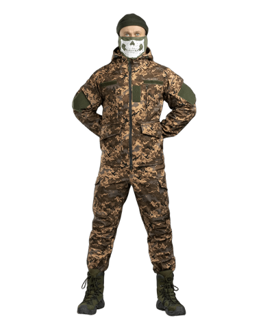 Тактичний костюм softshell Adaptive Shield Pixel 52030-46 фото
