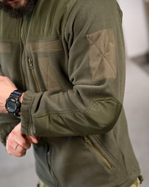 Флісова кофта Wolfskin Fleece Olive 51850-46 фото