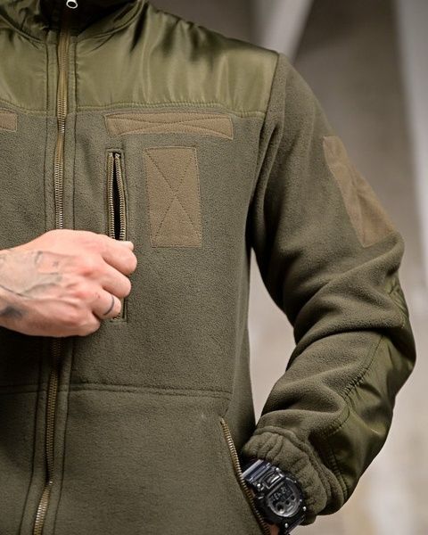 Флісова кофта Wolfskin Fleece Olive 51850-46 фото