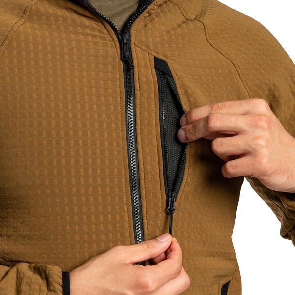Флісова кофта Helikon Patriot Pro Coyote BL-PPF-RP-11-B02-(XS) фото