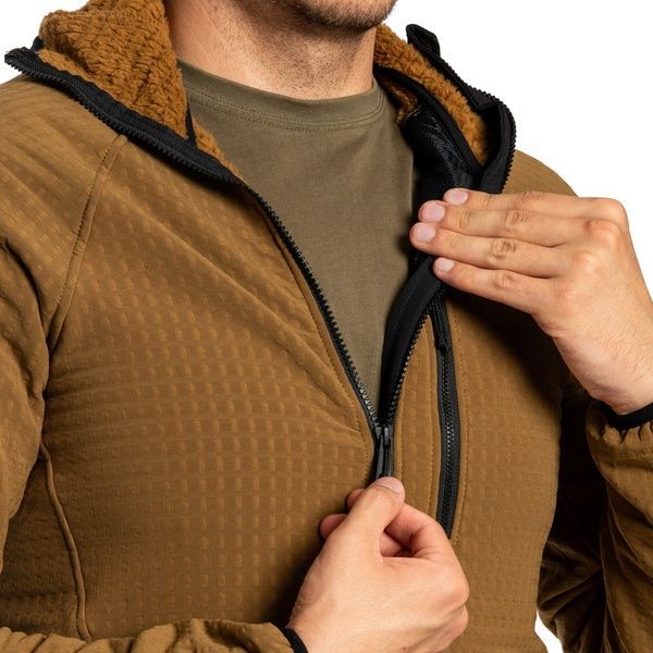 Флісова кофта Helikon Patriot Pro Coyote BL-PPF-RP-11-B02-(XS) фото