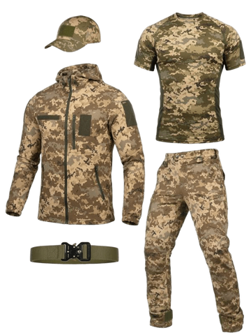Тактическая военная форма 5в1 HGR Pixel 92255-46 фото