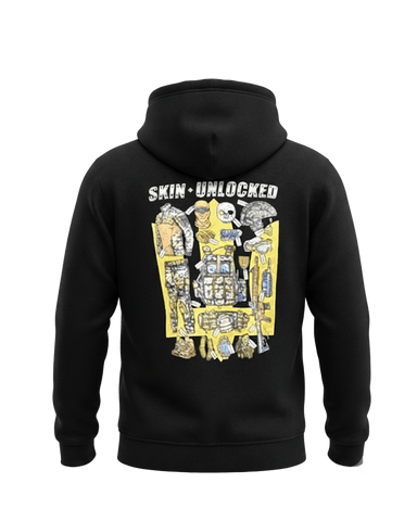 Військове Худі Skin Unlocked Black 95154-48 фото