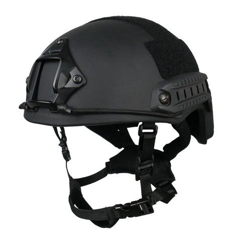 Шлем тактический PE Fast NIJ IIIA Стандарт NATO Black 7115-L фото