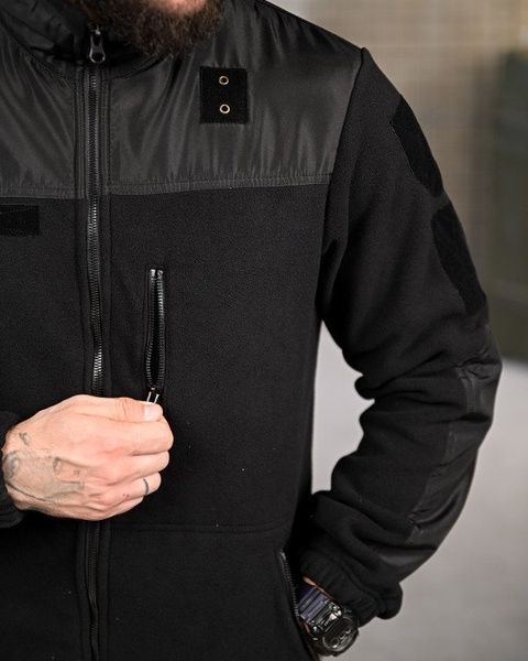Флісова кофта Wolfskin Fleece Black 50236-46 фото