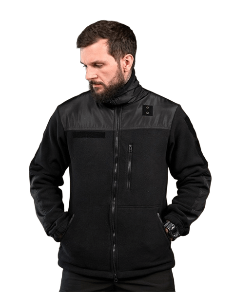 Флісова кофта Wolfskin Fleece Black 50236-46 фото