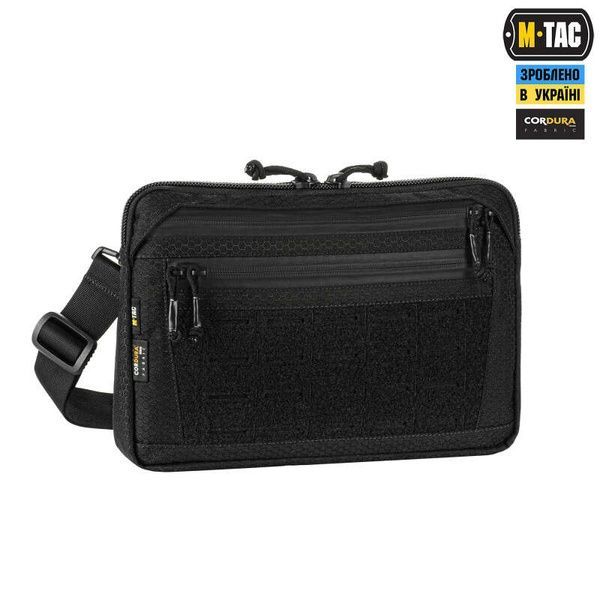 M-TAC СУМКА ADMIN BAG MEDIUM ELITE З ЛИПУЧКОЮ BLACK 10415002-B фото