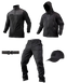 Тактический костюм Soft Shell Police Black 93473-46 фото 1