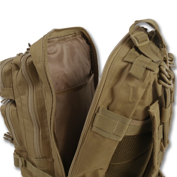 Тактичний рюкзак COMPACT ASSAULT PACK Coyote 24L 3045 фото