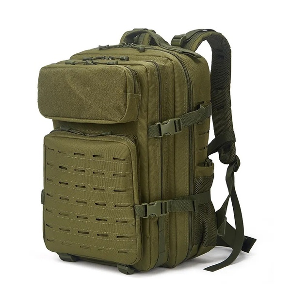 Рюкзак штурмовой MOLLE Laser Cut 45L Olive BL067-01 фото