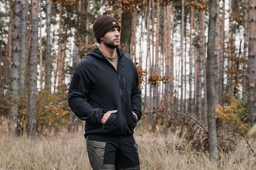 Флисовая кофта Helikon Patriot Pro Black BL-PPF-RP-01-B02-(XS) фото