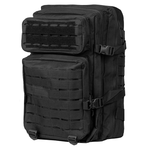 Рюкзак штурмовий MOLLE Laser Cut 45L Black BL067-02 фото