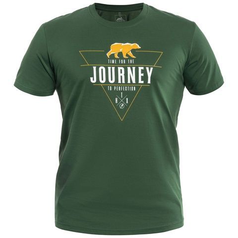 Футболка T-shirt Helikon Journey To Perfection Olive TS-JTP-CO-MG-B03 фото