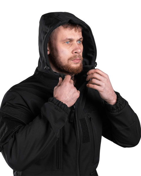 Тактический костюм softshell Adaptive Shield Black 51852-46 фото