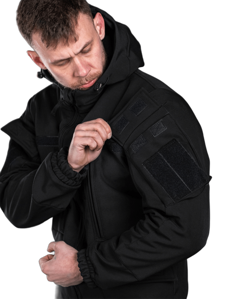 Тактический костюм softshell Adaptive Shield Black 51852-46 фото