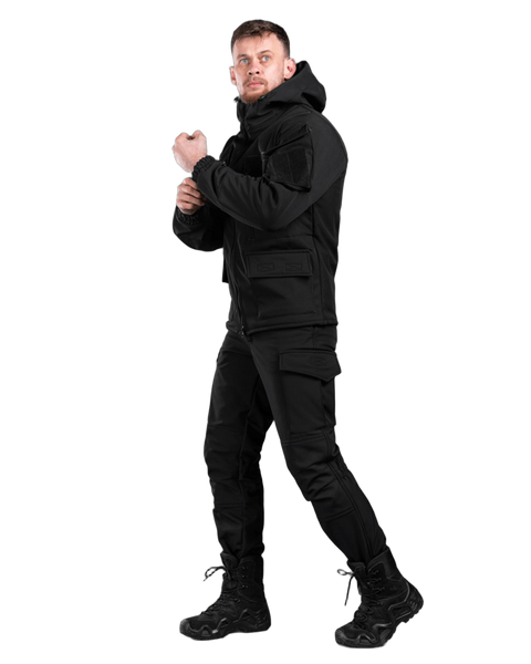 Тактический костюм softshell Adaptive Shield Black 51852-46 фото