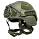 Шлем тактический Sestan-Busch ARAMID MICH Olive 7005-MCH-Ol-48 фото 1