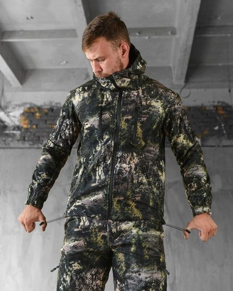 Мисливський костюм SoftShell Forest Scout Deep Woodland 89033-46 фото