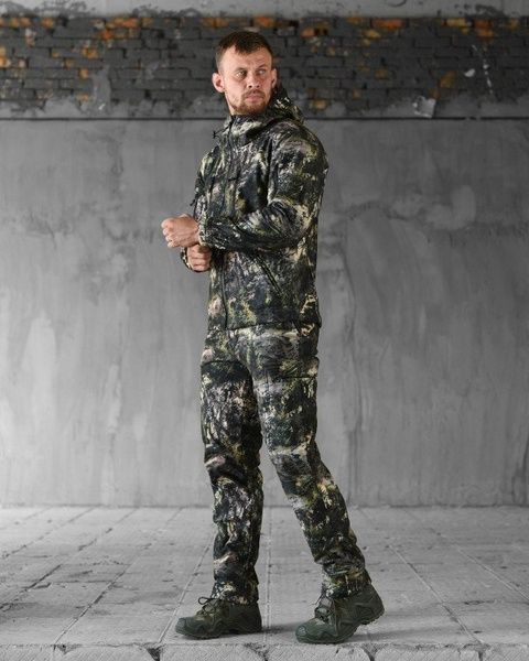 Мисливський костюм SoftShell Forest Scout Deep Woodland 89033-46 фото