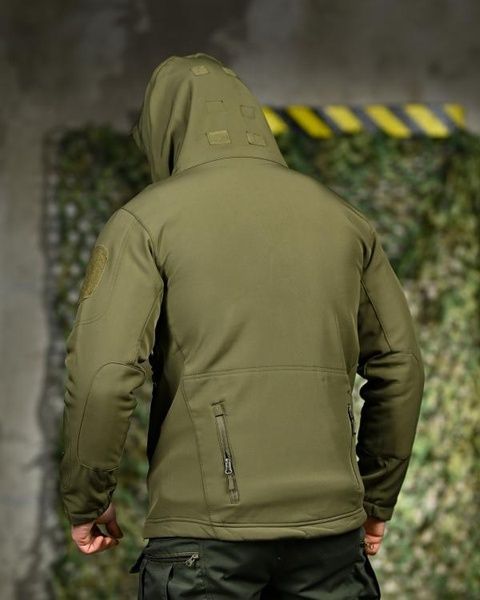 Тактическая куртка Soft Shell Windstoper Olive 19485-50 фото