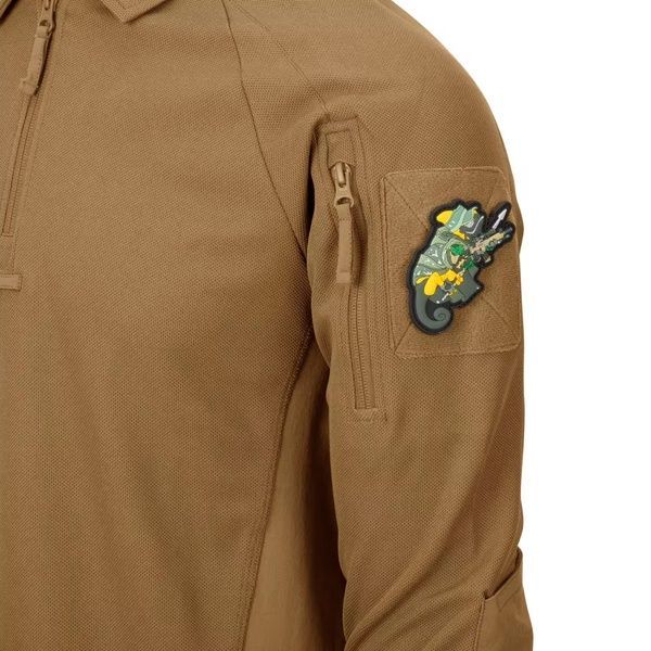 Рубашка поло Helikon-Tex Range Long Sleeve Coyote PD-RNG-TC-11-B03 фото